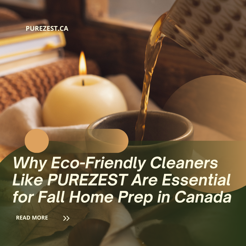 Why Eco-Friendly Cleaners Like PUREZEST Are a Must-Have for Fall Home Prep in Canada