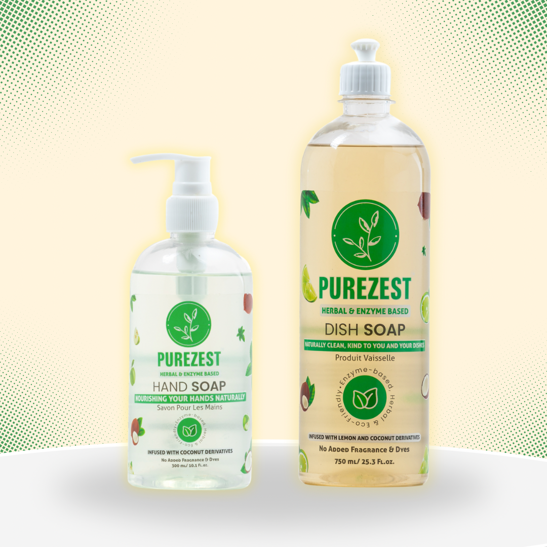 Combo Offer: PUREZEST Hand Soap & Dish Soap