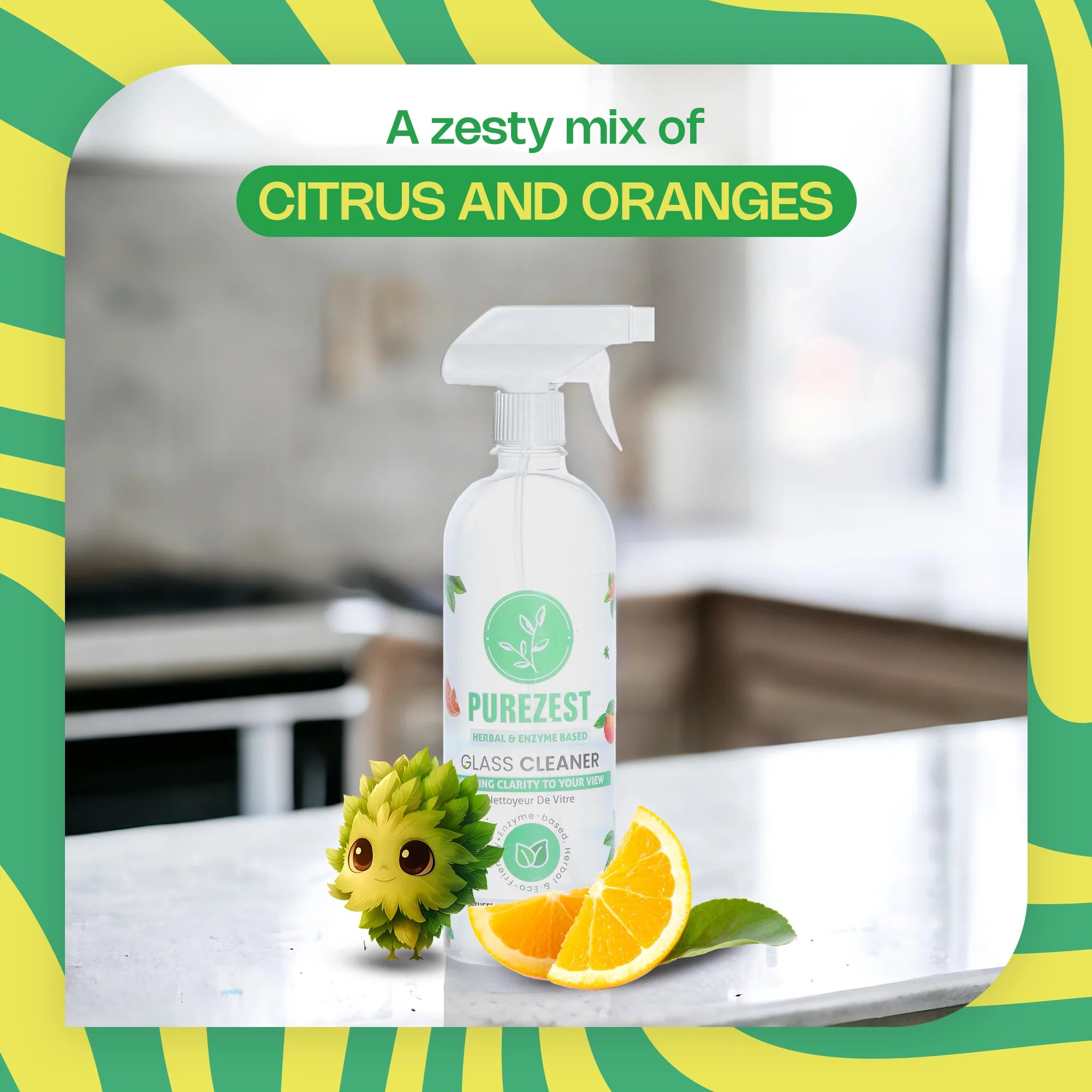 Combo - Dish Soap, Bathroom Cleaner, Glass Cleaner & Hand Soap