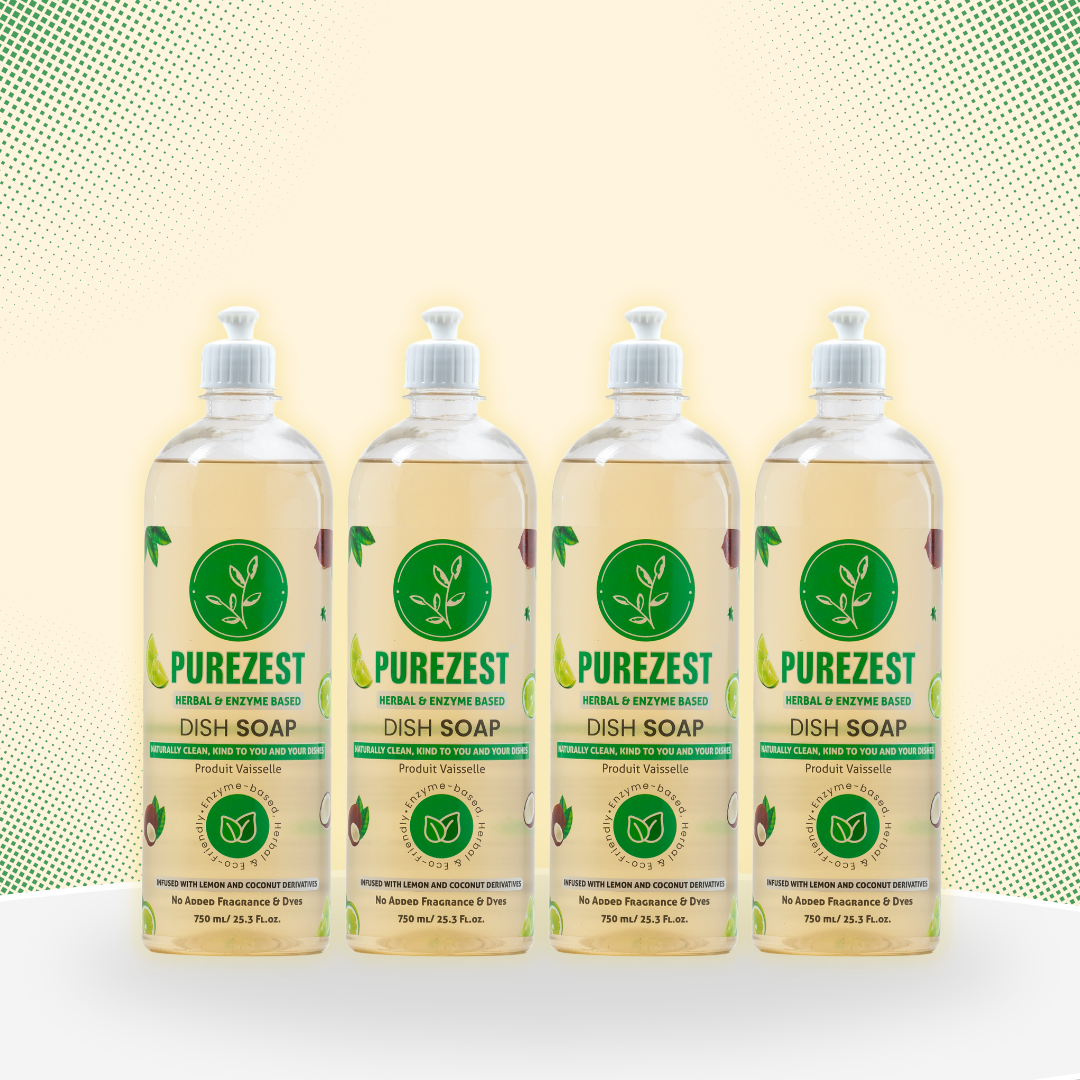 Combo Offer: PUREZEST Dish Soap Pack of 4